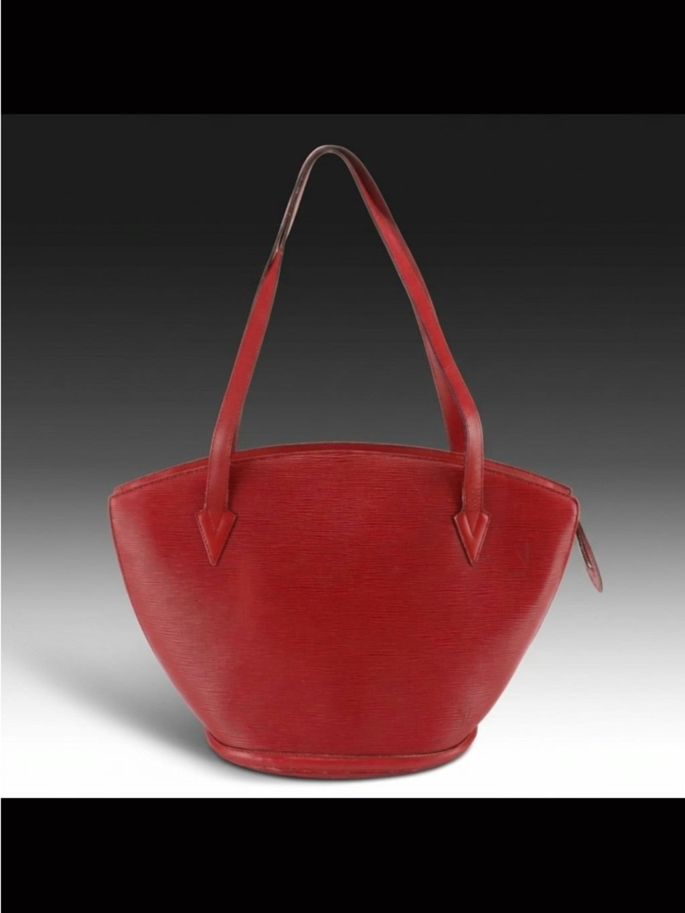 Louis Vuitton Red Epi Leather Shoulder Bag